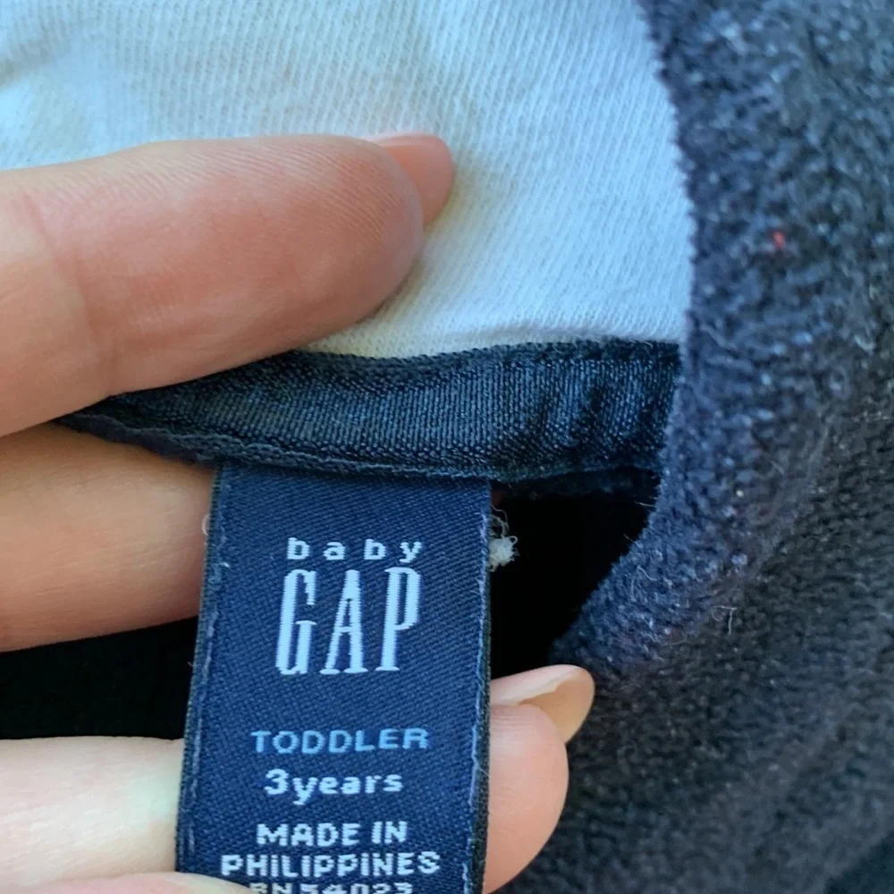 Gap Fleece Fuzzy Logo Hoodie Kids Sweatshirt sz 3 years